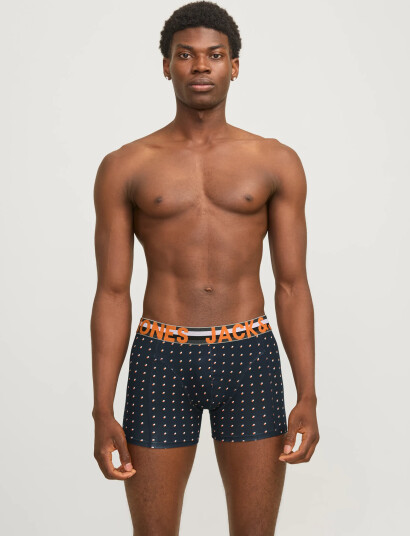Jack & Jones Jachenrik Trunks 3 Pack Noos - Multi/patterned - XL