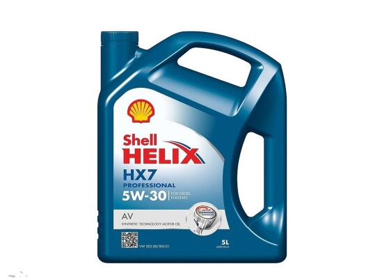 Motorolje SHELL HELIX HX7 PROFESSIONAL AV 5W30 5L Motorolje SHELL HELIX HX7 PROFESSIONAL AV 5W30 5L