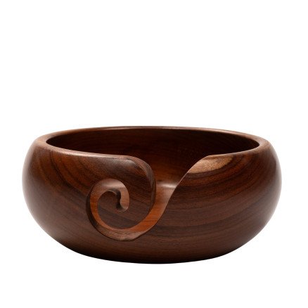Infinity Hearts Garnskål Teak 15x6 cm