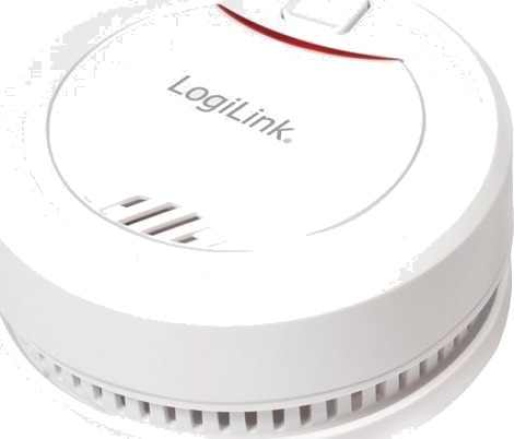 Logilink Sc0010 Optical Reflekterende Detektor Trådløs Hvit 85 Db Flate-Montert 10 År