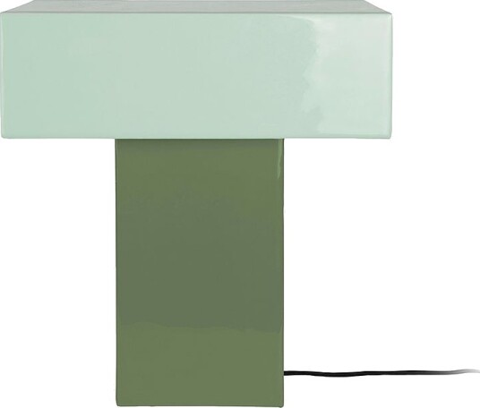Leitmotiv Bordlampe Grato Recto Grønn Bordlamper