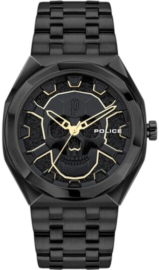 Police Herreklokke PEWJG2110701 Kediri Sort/Stål Ø48 mm Police Herreklokke PEWJG2110701 Kediri Sort/Stål Ø48 mm