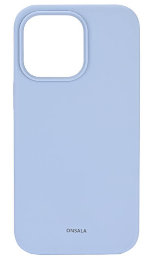 ONSALA Mobildeksel Silikon Light Blue - iPhone 13 Pro
