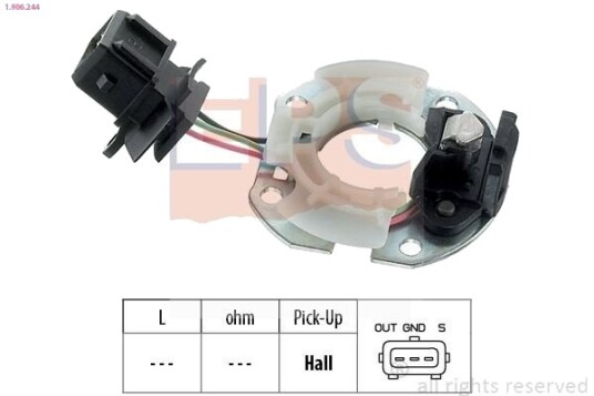 Sensor, tenningsimpuls EPS 1.906.244 Sensor, tenningsimpuls EPS 1.906.244