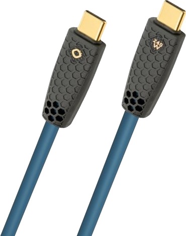 Oehlbach D1c9568 3 M Usb C Usb C Usb 3.2 Gen 2 3.1 Gen 2 40 Gbit/Sek Blå Svart