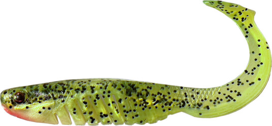 Headbanger BangerRibs V2 5-pack - 6,9 cm Softbait 3 g Lime Shad
