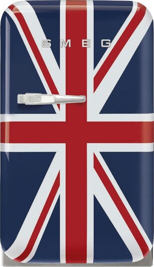 Smeg FAB5RDUJ5 Høyrehengslet Kjøleskap Union Jack