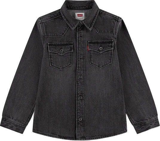 Levi"s Lw L/S Woven Top Grey 164