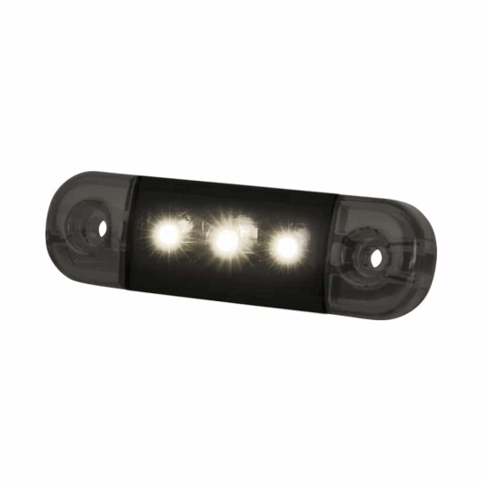 Sidemarkeringslys Strands Dark Knight 3 LED Farge: Hvit