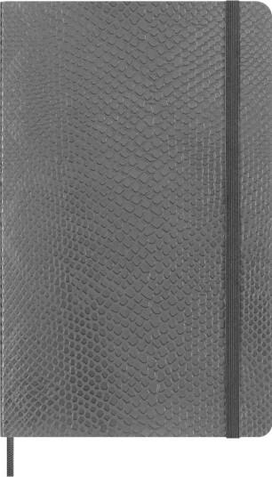 Moleskine Pro Boa Notatbok, Syntetisk. Slangeskinn, Fôret, Begrenset Opplag, Eske, Svart