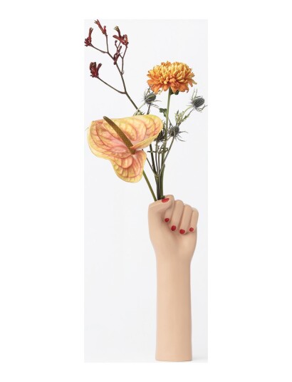DOIY Vase - Girl Power - Brown - H30CM