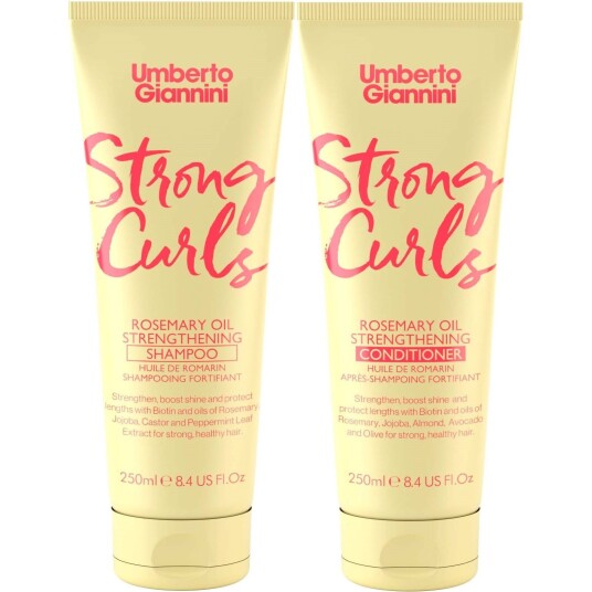 Umberto Giannini Strong Curls Bundle Shampoo 250 ml & Conditioner 250