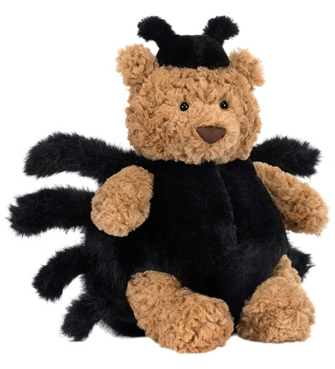 Jellycat Halloween Bartholomew Bjørn "Spider"