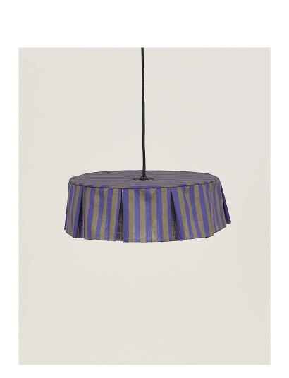 NOBODINOZ Pendant Lampshade Diam. 40Cm Vibes Blue ONE SIZE x 40