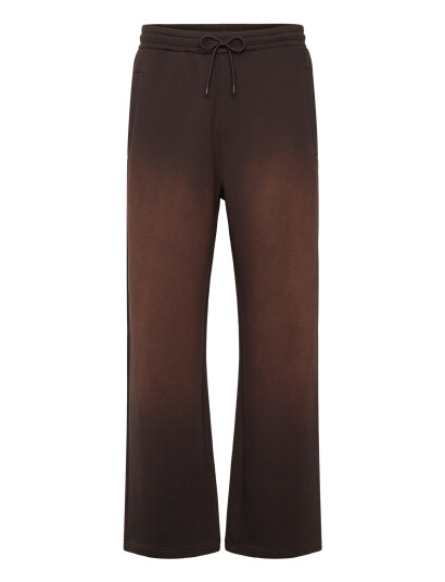 Weekday Washed Scuba Sweatpants Brown S Weekday Washed Scuba Sweatpants Brown S