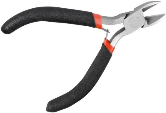 Wentronic 110 mm Avbitertang med Side-Cutting - Sort