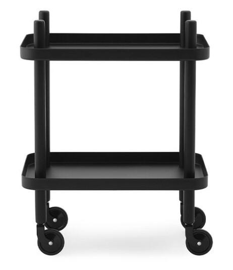 Normann Copenhagen Block bord Svart-svart