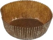 Kagekapsel Nr 11 Ø55x28 Mm Brun/Guld,4 Pk X 500 Stk/Krt