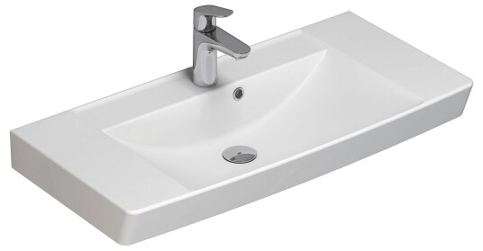 Dansani Capella servant, 82x40,5 cm, matt hvit