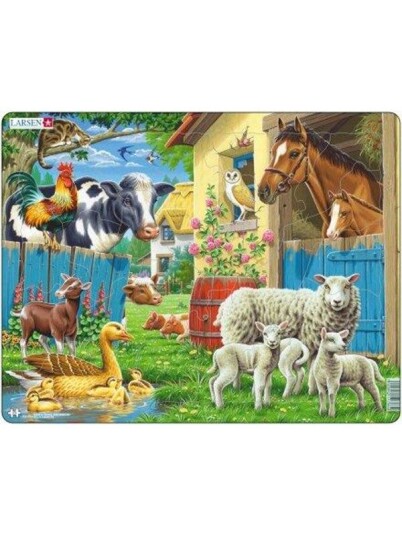 Larsen Puzzles Farm Animals Larsen Puzzles Farm Animals