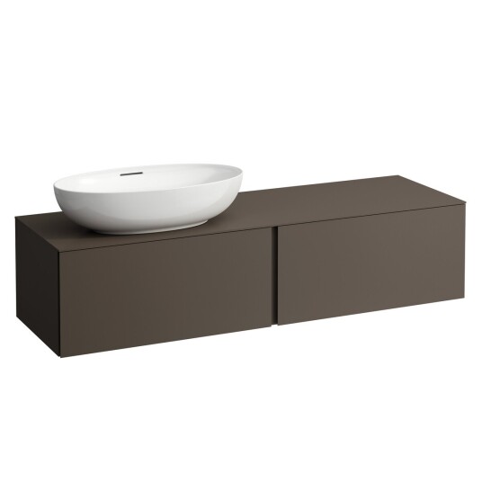 ILBAGNOALESSI Servantskap 1600 160x50 cm 2 skuffer Dark Brown