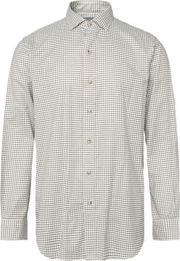 Polo Ralph Lauren Classic Fit Tattersall Twill Shirt White XXL