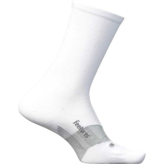 Feetures Elite Ultra Light Mini Crew White L (43-46)