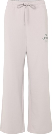 Nike W Nk Phnx Flc Hr Pant Wd Gls   Purple   XL