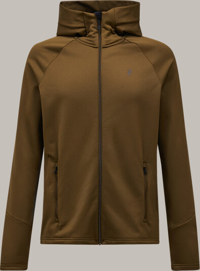 Peak Performance Men"s Rider Essentials Zip Hood Meadow Moss/Meadow Moss M