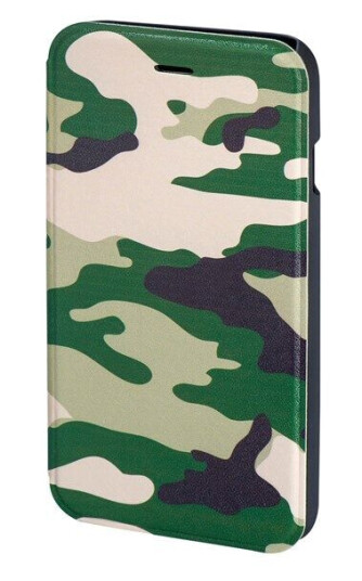 Hama Lommebokdeksel for Apple iPhone 6/6S i Camouflage Grønn