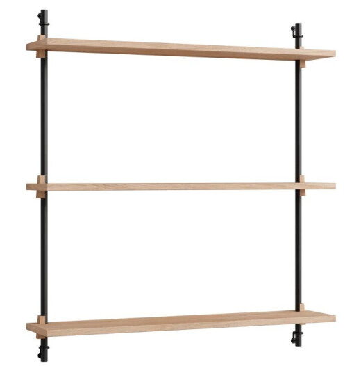 Moebe wall shelving ws.85.1 Eik-svart