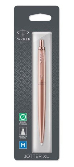 Parker Jotter XL Ballpoint Pen  Monochrome Matte Rose Gull  Medium Point  Blå Ink