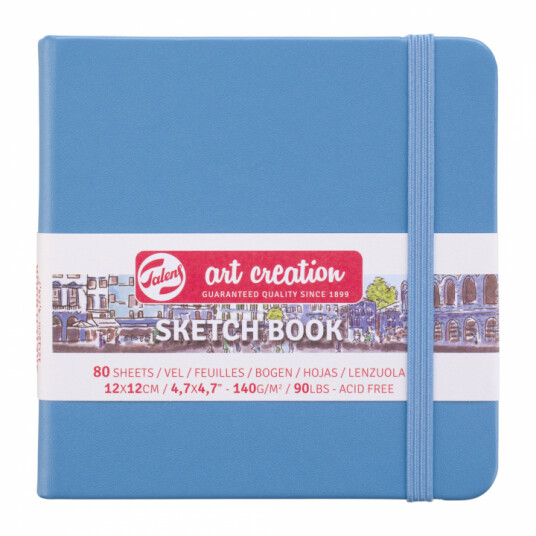 Art Creation Sketchbook Lake Blue 12x12 cm Art Creation Sketchbook Lake Blue 12x12 cm