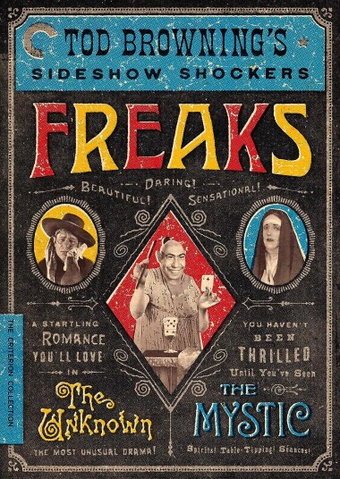Tod Browning's Sideshow Shockers: Freaks / The Unknown / The Mystic DVD