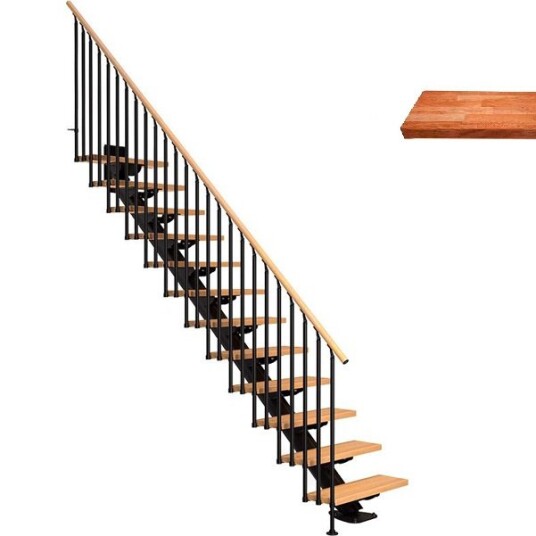 Dolle Sydney Rett Trapp Svart 9005 classic Iii oljet Eik 85 12 Loddrett Høyde 240 292cm Dolle Sydney Rett Trapp Svart 9005 classic Iii oljet Eik 85 12 Loddrett Høyde 240 292cm