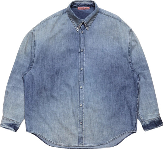 Acne Studios Herre Skjorter Blå XL,