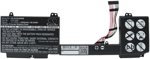 Batteri til Asus G46 etc