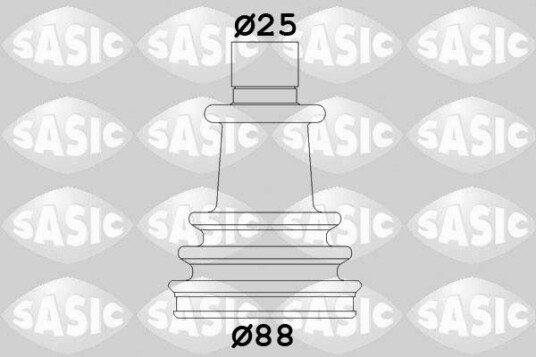 Sasic Mansjett drivaksel SASIC 2933633