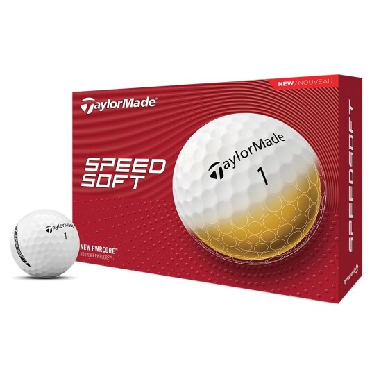 Taylormade Speedsoft Golfball Hvit Taylormade Speedsoft Golfball Hvit