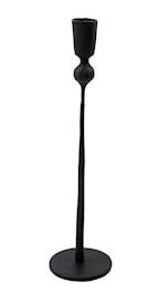 House Doctor Trivo Lysestake Svart 29 cm Håndlaget Jern House Doctor Trivo Lysestake Svart 29 cm Håndlaget Jern