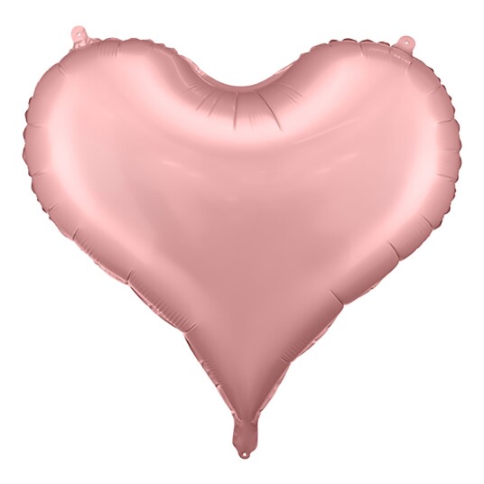 PartyDeco Folieballong Hjerte Rosa