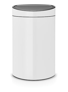 Touch Bin, plastinnerbøtte 40 L Hvit