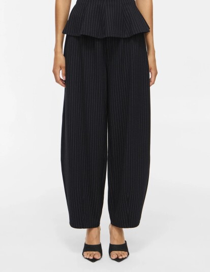 Vila Vimastriba 7/8 Hw Barrel Pants/Bfs/1 Black S
