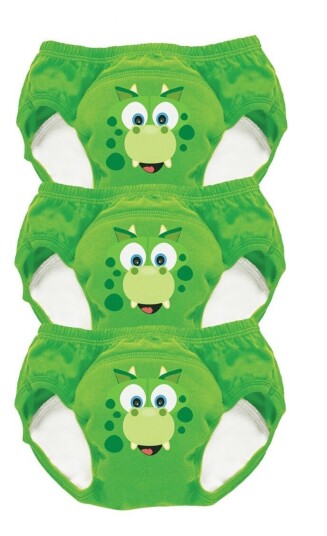 My Carry Potty Dinosaur Pottetreningsbukser 3-pack Grønn 3-4 år