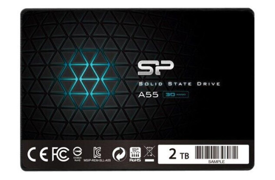 Silicon Power Ace A55 2TB SSD 2.5" SATA3 med 560/530MB/s