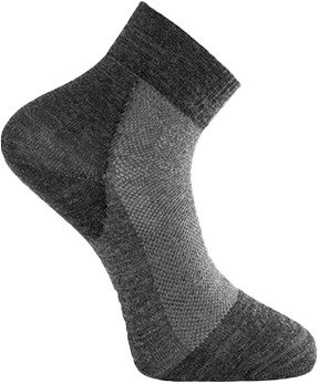 Woolpower Socks Skilled Liner Short Dark Grey/Grey 40 44