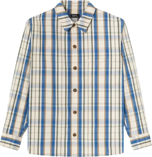 A.p.c. Herre Skjorter Beige L, A.p.c. Herre Skjorter Beige L,