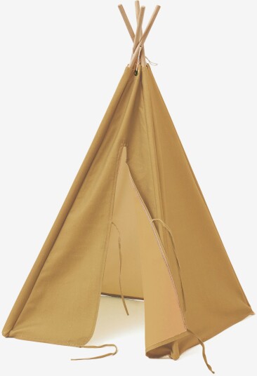 Kids Concept Tipi Telt Mini H 75 cm gul
