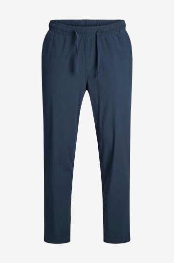 Jack & Jones Plus Linbukser jpstAce jjBreeze Linen Blend Pls Blå
