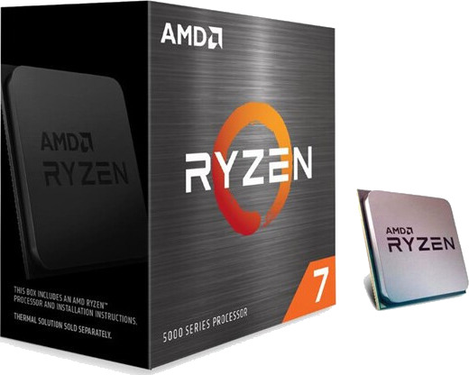 AMD Ryzen 7 5800X3D Prosessor/CPU 8 kjerner 3.4 GHz AMD AM4 AMD Boxed WOF ingen vifte